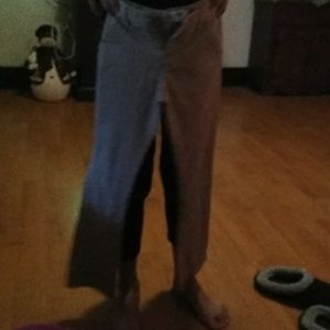 Adjustable tan pants